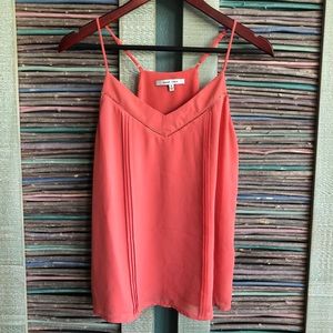 Racer back blousey tank top